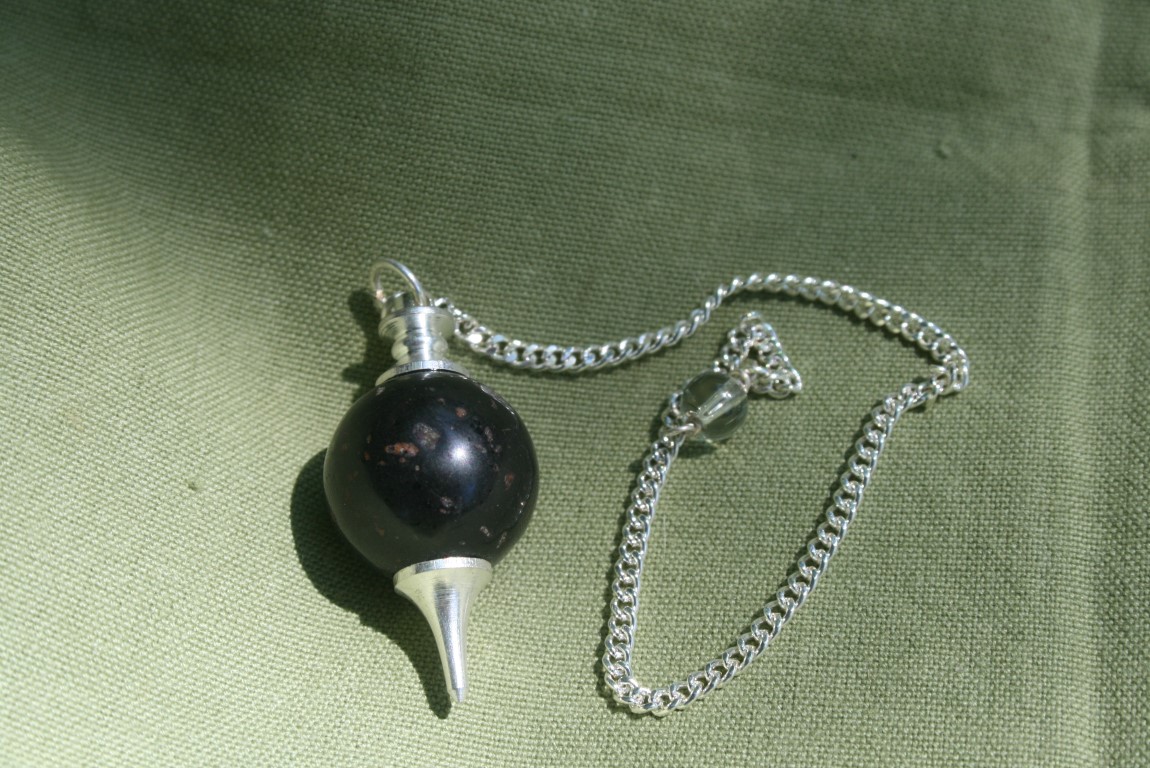 Tourmaline Pendulum protection and grounding 4926